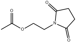 N-ACETOXYETHYL SUCCINIMIDE Structure