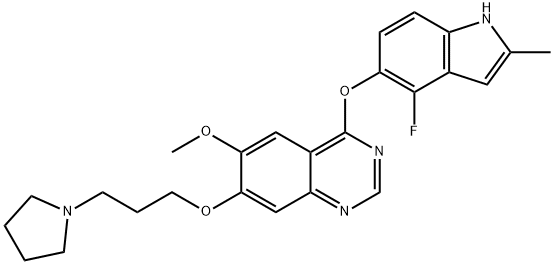 Cediranib Structure