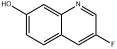 3-氟喹啉-7-醇 结构式