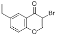 3-BROMO-6-ETHYLCHROMONE Structure