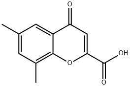 6,8-DIMETHYLCHROMONE-2-CARBOXYLIC ACID Structure