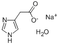 4-咪唑乙酸钠水合物 结构式