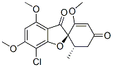 灰黄霉素, 2884-22-2, 结构式
