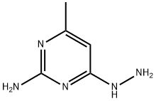 4-Hydrazino-6-methylpyrimidin-2-amine Struktur