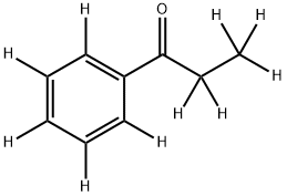 PROPIOPHENONE-D10 Structure