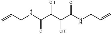 (+)-N,Nˊ-二烯丙基酒石酸二酰胺, 28843-34-7, 结构式
