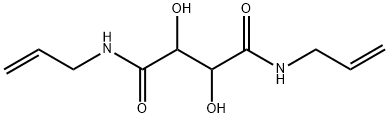 N,N'-DIALLYLTARTARDIAMIDE Structure