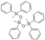 TRIMETHYL PENTAPHENYL TRISILOXANE Structure