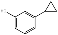 3-シクロプロピルフェノール 化学構造式