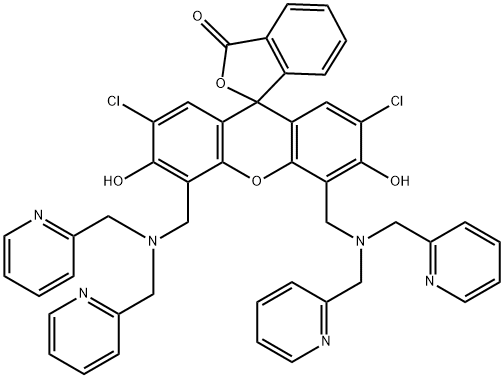 ZINPYR-1 化学構造式
