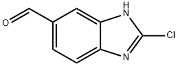 1H-苯并咪唑6 - 甲醛-1,2 - 氯, 288579-82-8, 结构式