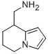 8-Indolizinemethanamine,5,6,7,8-tetrahydro-,(8R)-(9CI) Struktur