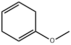 1-メトキシ-1,4-シクロヘキサジエン 化学構造式