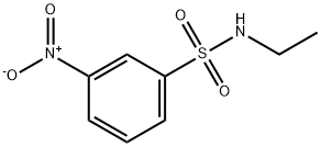 N-ETHYL 3-NITROBENZENESULFONAMIDE Struktur