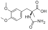 Hydantoic acid Struktur