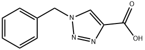 1-BENZYL-1H-1,2,3-TRIAZOLE-4-CARBOXYLIC ACID Structure