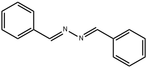ベンズアルデヒドアジン 化学構造式