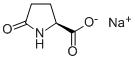 5-オキソプロリンナトリウム 化学構造式