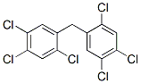 1,1'-methylenebis[2,4,5-trichlorobenzene] Struktur