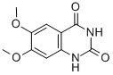 6,7-Dimethoxy-2,4-Quinazolinedione,2888-44-0,结构式