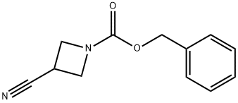 1-Cbz-3-cyanoazetidine Struktur