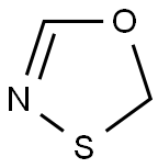 1,3,4-Oxathiazole 结构式