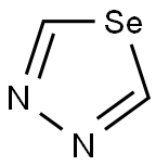 1,3,4-セレナジアゾール 化学構造式