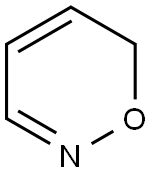 6H-1,2-オキサジン 化学構造式