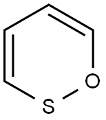 1,2-Oxathiin 结构式