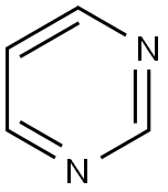 ピリミジン 化学構造式