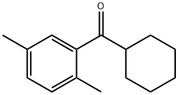 环己基(2,5-二甲基苯基)甲酮, 2890-24-6, 结构式