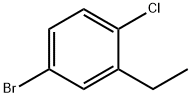 4-ブロモ-1-クロロ-2-エチルベンゼン, 98+% 化学構造式