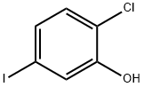 2-クロロ-5-ヨードフェノール 化学構造式