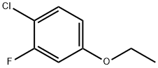 4-クロロ-3-フルオロフェネトール 化学構造式