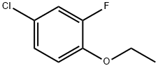 4-クロロ-2-フルオロフェネトール 化学構造式