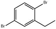 1,4-ジブロモ-2-エチルベンゼン 化学構造式