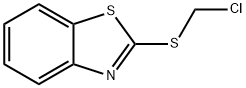 2-[(クロロメチル)チオ]ベンゾチアゾール 化学構造式
