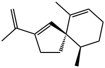 (+)-α-Vetispirene Struktur