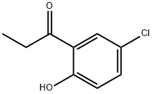 5'-クロロ-2'-ヒドロキシプロピオフェノン 塩化物 化学構造式