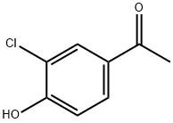 3'-氯-4'-羟基苯乙酮,2892-29-7,结构式