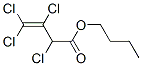 butyl 2,3,4,4-tetrachloro-3-butenoate 结构式