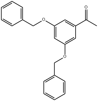 3,5-二苄氧基苯乙酮,28924-21-2,结构式