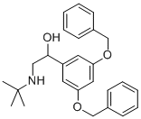 1-[3,5-二(苄氧基)苯基]-2-(叔丁基氨基)乙醇,28924-25-6,结构式