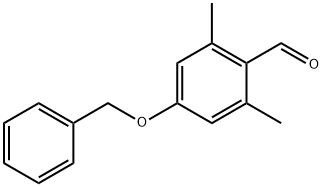 4-benzyloxy-2，6-dimethyl benzaldehyde Structure