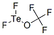 Pentafluoromethoxytellurium Struktur