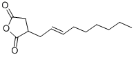 ノネニルこはく酸無水物 (分岐鎖異性体混合物) 化学構造式