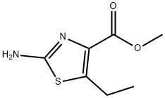 METHYL 2-AMINO-5-ETHYL-1,3-THIAZOLE-4-CARBOXYLATE Structure