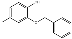 2-(苄氧基)-4-碘苯酚,289471-92-7,结构式
