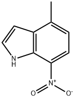 4-甲基-7-硝基-1H-吲哚, 289483-80-3, 结构式