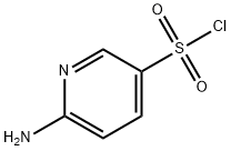 6-氨基吡啶-3-磺酰氯 结构式